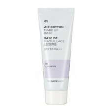 База под макияж The Face Shop Air Cotton Make Up Base SPF30 PA++ #02 Lavender, 40 мл
