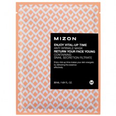 Маска листовая для лица антивозрастная Mizon Enjoy Vital Up Time Anti Wrinkle Mask, 30 мл