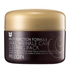 Ночная маска Mizon Snail Wrinkle Care Sleeping Pack c экстрактом улитки, 80 мл