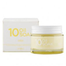 Крем для лица A'Pieu 10 Oil Soak Cream с органическими маслами, 50 мл