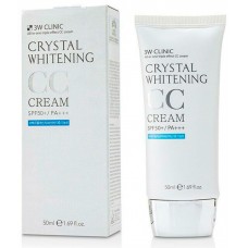 СС-крем 3W CLINIC Crystal Whitening CC Cream SPF50+/PA+++ #2, 50 мл