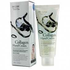 Увлажняющий крем для рук 3W CLINIC Moisturizing Collagen Hand Cream с коллагеном, 100 мл