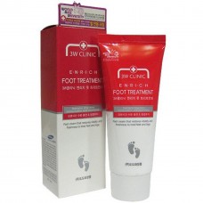 Восстанавливающий крем для уставших ног 3W CLINIC Enrich Foot Treatment, 100 мл
