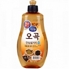 Средство для мытья посуды со злаками Mukunghwa Kitchensoap Five Grains Dishwashing Soap, 500 мл.
