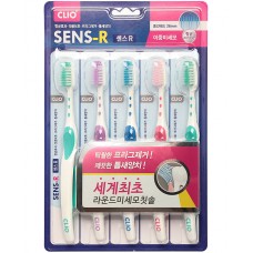Набор зубных щеток Clio New Sense-R Toothbrush, 5 шт.