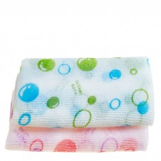 Мочалка для душа Sungbo Cleamy White Pattern Shower Towel 28 х 95 см, 1 шт.