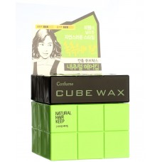 Воск для укладки волос Welcos Confume Cube Wax Natural Hair Keep, 80 гр.