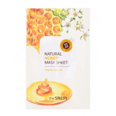 Маска для лица тканевая с экстрактом меда The Saem Natural Honey Mask Sheet, 21 гр.