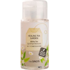 Жидкость для снятия макияжа с глаз и губ The Saem Healing Tea Garden White Tea Lip & Eyes Remover, 150 мл.