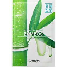 Маска для лица тканевая с экстрактом бамбука The Saem Natural Bamboo Mask Sheet, 21 мл.