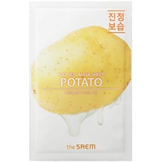 Маска для лица тканевая с экстрактом картофеля The Saem Natural Potato Mask Sheet, 21 мл.
