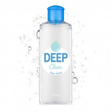 Очищающая вода для снятия стойкого макияжа A'Pieu Deep Clean Clear Water, 165 мл.