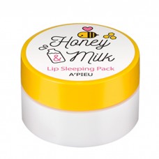 Ночная маска для губ A'Pieu Honey & Milk Lip Sleeping Pack с медом и молочными протеинами, 6,77 мл