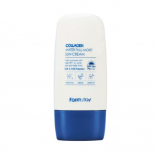 Солнцезащитный крем с коллагеном FarmStay Collagen Water Full Moist Sun Cream SPF 50+/PA++++, 45г