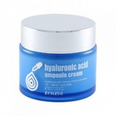 Увлажняющий крем для лица с гиалуроновой кислотой ZENZIA Hyaluronic Acid Ampoule Cream, 70 мл