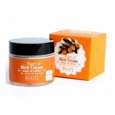 Крем для лица с аргановым маслом JIGOTT Argan Oil Rich Cream, 70 мл