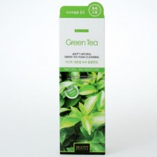 Пенка для умывания с экстрактом зеленого чая JIGOTT Natural Green Tea Foam Cleansing, 180 мл