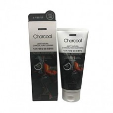 Пенка для умывания с экстрактом древесного угля JIGOTT Natural Charcoal Foam Cleansing, 180 мл