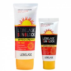 Солнцезащитный крем с улиточным муцином LEBELAGE UV Sun Block SPF 50+/PA+++, 70 мл