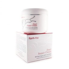 Восстанавливающий крем с муцином улитки FarmStay Snail Repair Cream, 100 г