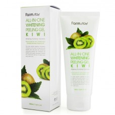 Гель c экстрактом киви FarmStay All In One Whitening Peeling Gel Cream Kiwi, 180 мл 