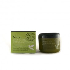Увлажняющий крем с экстрактом семян зеленого чая FarmStay Green Tea Seed Whitening Water Cream, 100 г