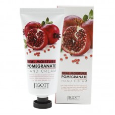 Увлажняющий крем для рук с экстрактом граната JIGOTT Real Moisture Pomegranate Hand Cream, 100 мл