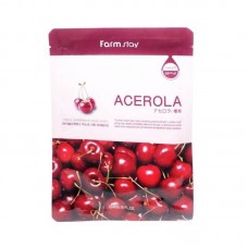 Увлажняющая тканевая маска с экстрактом ацеролы FarmStay Visible Difference Mask Sheet Acerola, 23 мл