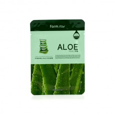 Увлажняющая тканевая маска с экстрактом алоэ FarmStay Visible Difference Mask Sheet Aloe, 23 мл
