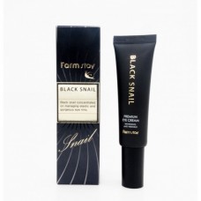 Премиум-крем для кожи вокруг глаз с муцином черной улитки FarmStay Black Snail Premium Eye Cream, 50 мл