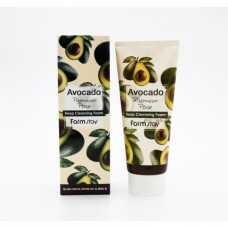 Очищающая пенка с экстрактом авокадо FarmStay Avocado Premium Pore Deep Cleansing Foam,180 мл