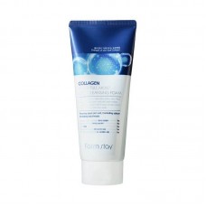 Ультраувлажняющая пенка для умывания с коллагеном FarmStay Collagen Water Full Moist Deep Cleansing Foam, 180 мл 