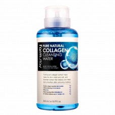 Очищающая вода с коллагеном FarmStay Pure Natural Collagen Cleansing Water, 500 мл