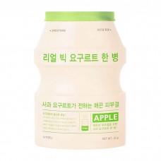 Йогуртовая маска для лица с экстрактом яблока A'PIEU  Real Big Yogurt One-Bottle Apple, 21 г