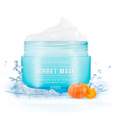 Утренняя увлажняющая маска-сорбет для лица A'Pieu Good Morning Sorbet Mask, 105 мл