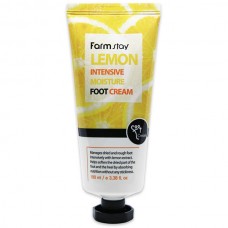 Увлажняющий крем для ног с экстрактом лимона FarmStay Lemon Intensive Moisture Foot Cream, 100 мл 