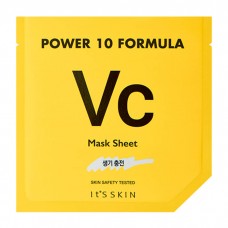 Тонизирующая листовая маска с витамином С IT'S SKIN Power 10 Formula VC Mask Sheet, 25 мл
