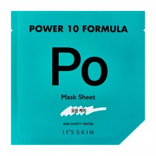Успокаивающая листовая маска для сужения пор IT'S SKIN Power 10 Formula PO Mask Sheet, 25 мл