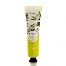 Крем для рук парфюмированный с зеленым чаем Deoproce Fresh Greentea Perfumed Hand Cream, 50 гр.