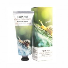 Восстанавливающий крем для рук с улиточным муцином FarmStay Visible Difference Hand Cream Snail, 100 г
