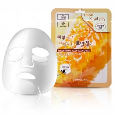 Тканевая маска для лица 3W CLINIC Fresh Royal Jelly Mask Sheet с маточным молочком, 23 мл