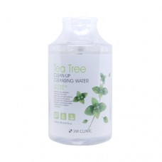 Очищающая вода для снятия макияжа 3W CLINIC Tea Tree Clean-Up Cleansing Water, 500 мл