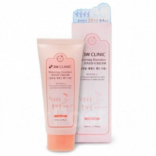 Глубокоувлажняющая эссенция для рук 3W CLINIC Watering Essence Hand Cream, 80 мл