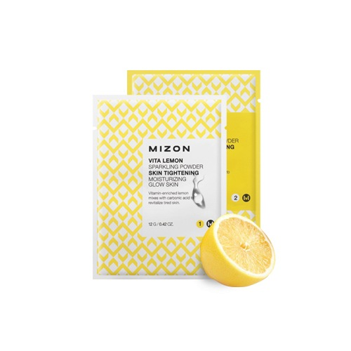 Очищающая пудра для лица Mizon Vita Lemon Sparkling Powder, 14 шт. по 29 гр.