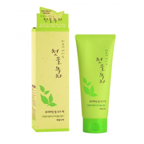 Маска-пленка для лица очищающая Welcos Green Tea Purifying Peel Off Pack, 150 мл