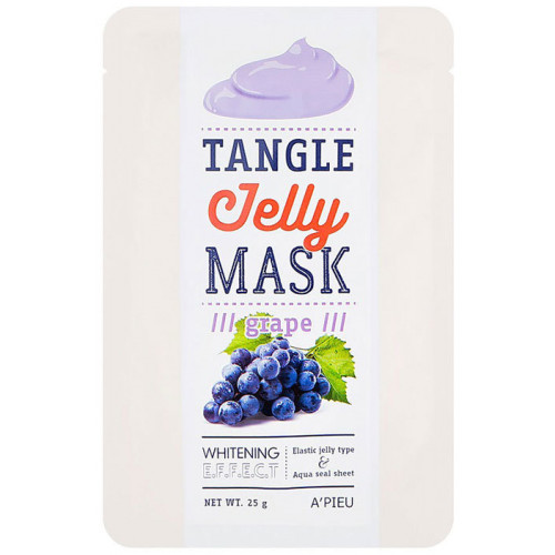 Тканевая маска для лица A'pieu Tangle Jelly Mask Grape 25 гр.