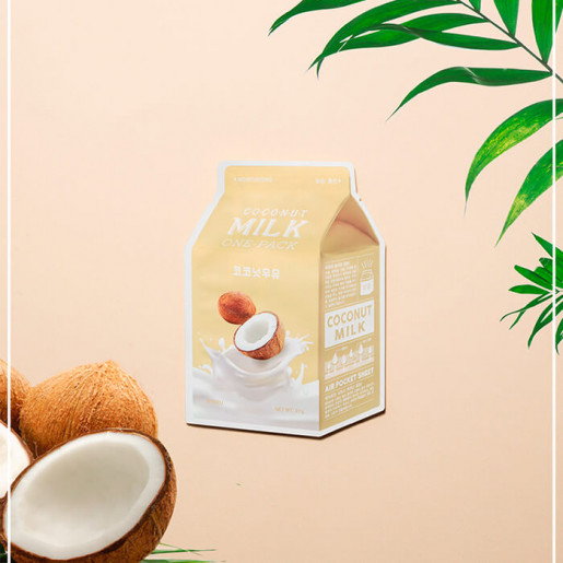 Тканевая маска для лица A'pieu Coconut Milk One-Pack 21 гр.