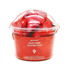 Ночная маска с экстрактом красного вина Ayoume Enjoy Mini Sleeping Pack, 30*3 гр.
