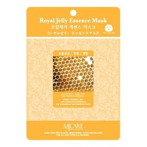 Тканевая маска для лица Mijin Royal Jelly Essence Mask маточное молочко, 23 гр.