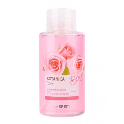 Тоник для лица The Saem Botanica Rose Moisturizing Toner, 400 мл